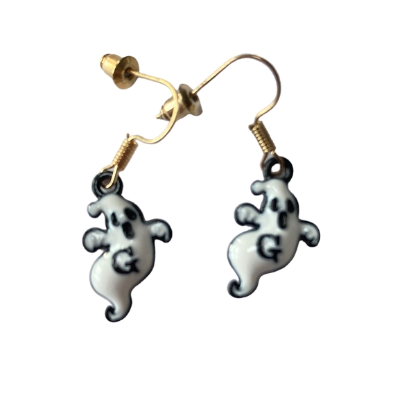 Jewelry - BNWT Halloween Ghost Earrings - Spooky Chic for Your Ears